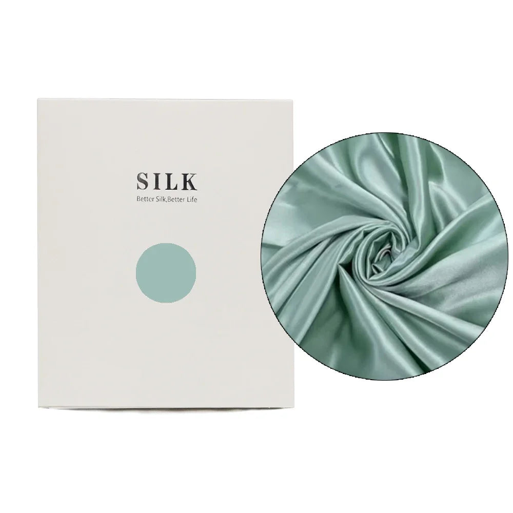 100% Natural Mulberry Silk Pillowcase with Hidden Zipper Double Sided Pure Silk Pillow Case Touch Soft &Cool Suitable for Summer