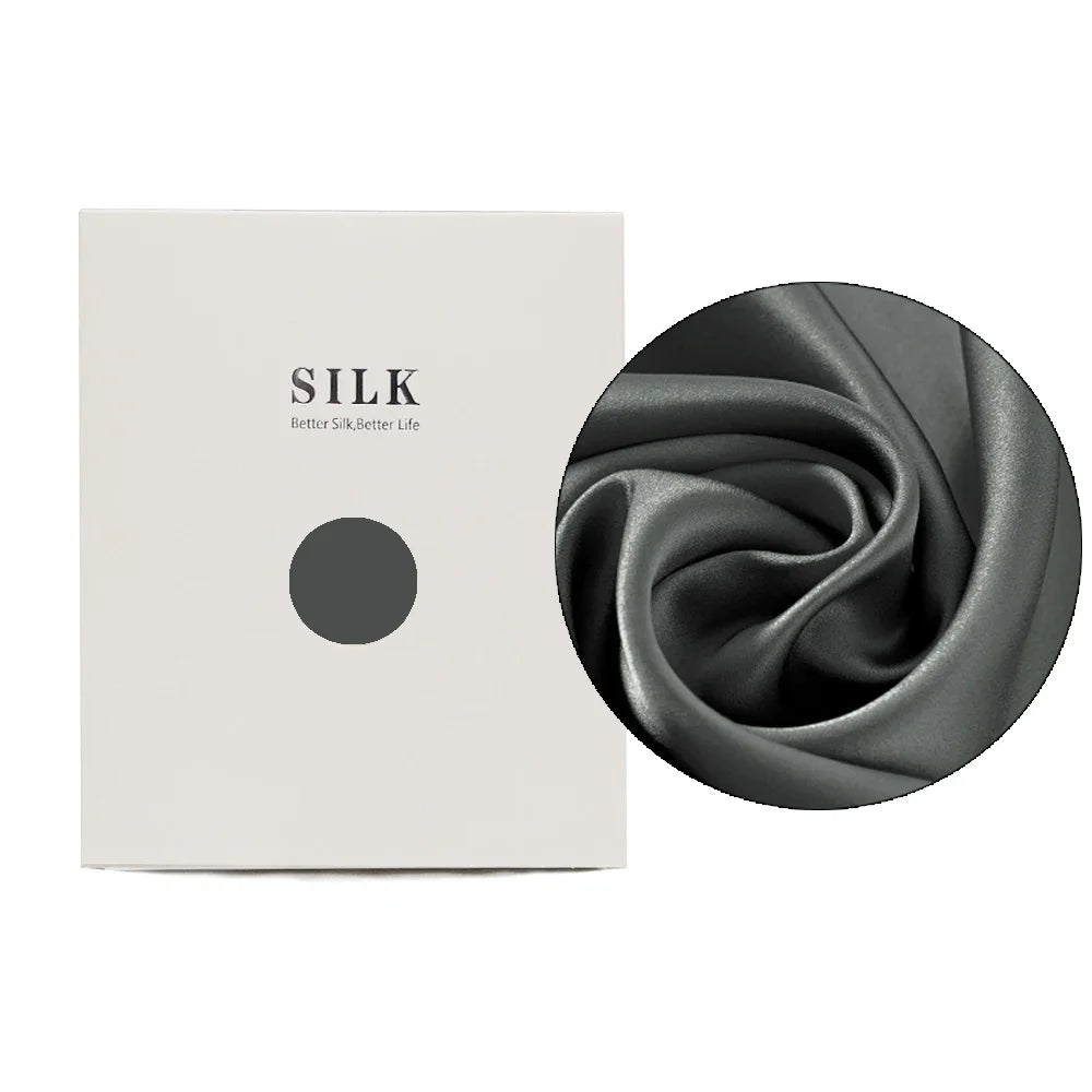 100% Natural Mulberry Silk Pillowcase with Hidden Zipper Double Sided Pure Silk Pillow Case Touch Soft &Cool Suitable for Summer