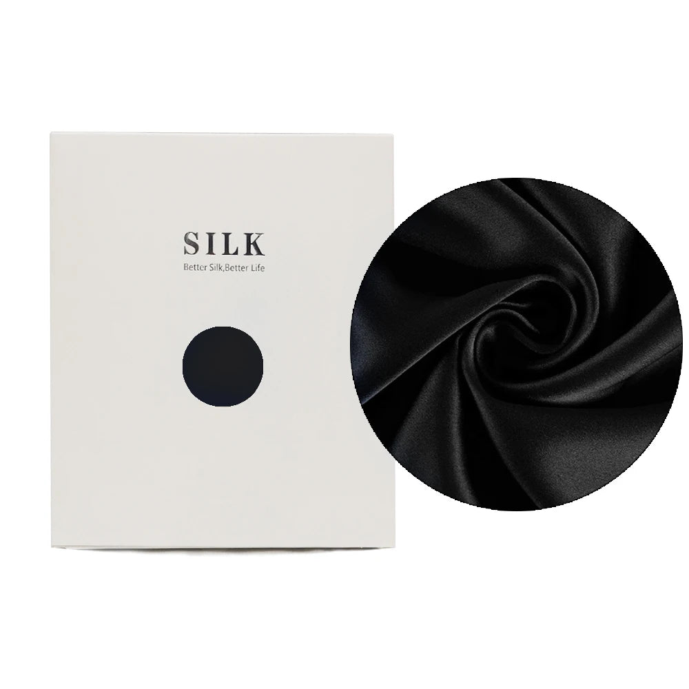 100% Natural Mulberry Silk Pillowcase with Hidden Zipper Double Sided Pure Silk Pillow Case Touch Soft &Cool Suitable for Summer